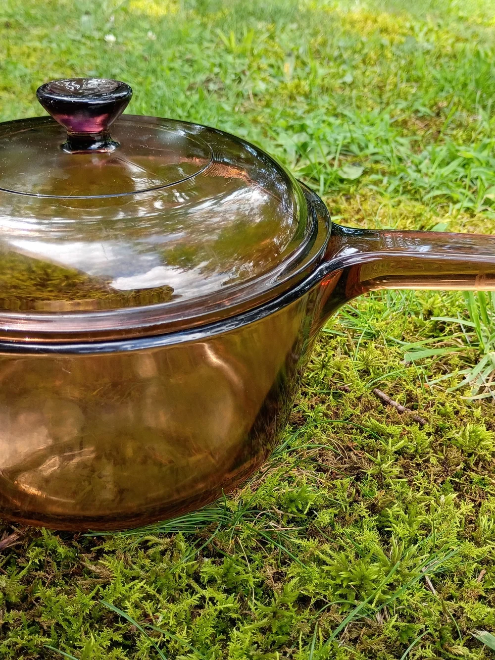 Vintage Corningware Visionware 1.5L Saucepan With Lid